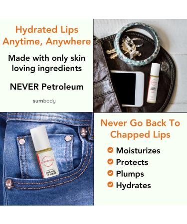 Organic Intensive 24/7 Lip Treatment | Hydrate Plump & Repair Dry Chapped Lips | Moisturizing Lip Sleeping Mask | Best Gifts for Women - Buy Online on GoSupps.com