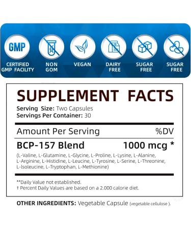 New Protective Compound 157 Non-GMO 1000mcg Gluten Free Supplement - 60 Count (Pack of 1) - Buy Online on GoSupps.com