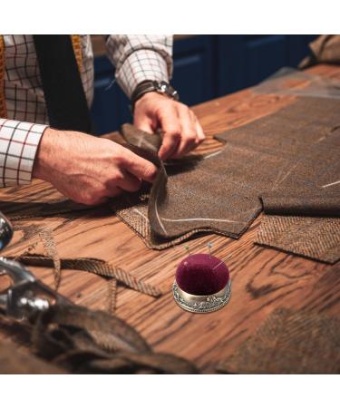 Naisicore Pin Cushions For Sewing 3.5cm Vintage Anti-Dropping Sewing Needle Pincushion With Alloy Base - Buy Online on GoSupps.com