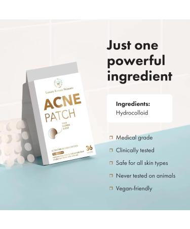 Original Hydrocolloid Acne Pimple Patch - Vegan Spot Stickers for Zits & Blemishes | International Shipping - Buy Online on GoSupps.com