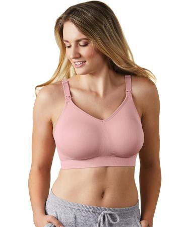 Bravado Body Silk Seamless Nursing Bra 1401 XS - Dusted Peony - Buy Online on GoSupps.com