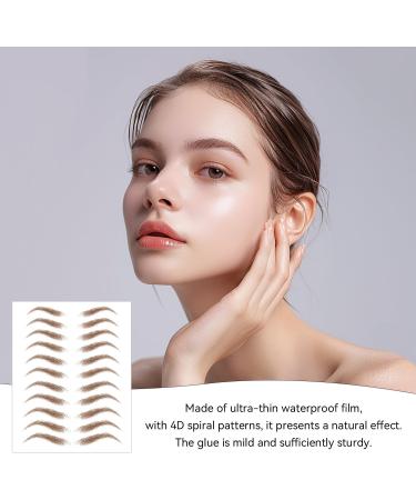  ATBUSS 8 Pcs Artificial Eyebrow Stickers Waterproof Natural Eyebrow Stickers Eyebrow Correction Stickers Suitable for Makeup Party Daily Makeup. - Buy Online on GoSupps.com