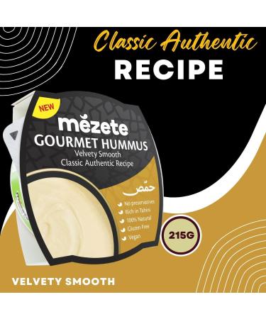 Mezete Hummus Pick N Mix - Create Custom Dips Combo with 5 Flovours - Fresh Herbs Hot Red Chili Fire Roasted Red Pepper Classic Authentic Recipe Sun Dried Tomato - Pack of 2 - Buy Online on GoSupps.com