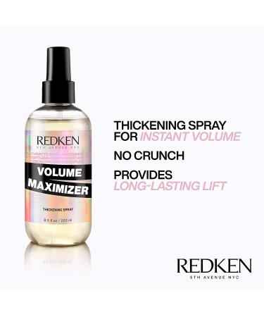 Redken Volume Maximizer Thickening Spray | Volumizing for Thin Hair | 8.5 fl. oz - Buy Online on GoSupps.com