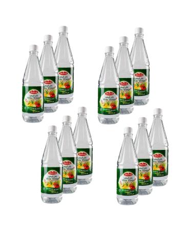 Pack of 12 White Vinegar - Bottle 1L