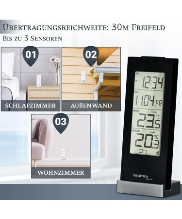 Buy Technotrade Technoline WS 9767 Temperature Station | International Shipping Available - Buy Online on GoSupps.com