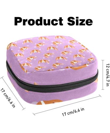 Shop Cute Portable Women's Binding-Storage Bags | Menstrual Cup & Tampon Bags for Teenage Girls - Pink & Multicolored - Buy Online on GoSupps.com