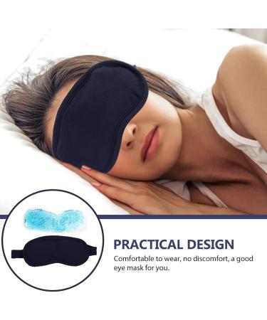MAGICLULU Gel Eye Mask Set - Adjustable Light Blocking Eye Cover for Puffiness Relief Relaxation & Compression - Perfect Ice Eye Pillow & Blindfold - Buy Online on GoSupps.com