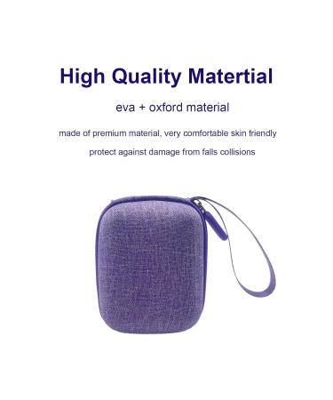 Storage Case for Zacurate Pro Series 500DL/500BL Innovo Deluxe iP900AP AccuMed CMS-50D1 & More | Drop-proof Dust-proof (Purple - Buy Online on GoSupps.com