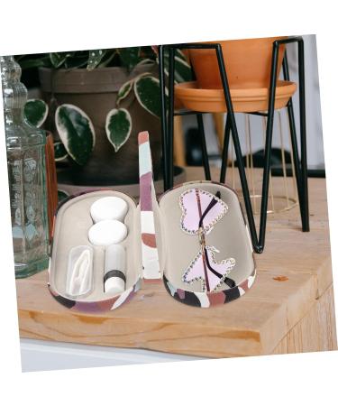 Solustre 3 Sets Glasses Case | Dual Purpose Clipper Guards & EyEdetui | Guinea Pig Toys Tool Coach | Hard Shell Organizer for Sunglasses - Buy Online on GoSupps.com