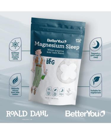 BetterYou Magnesium Sleep Kids Bath Flakes - Soothing Body Soak for Little Ones - 1.6 lbs - Buy Online on GoSupps.com