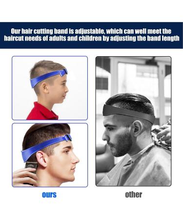 Hair Cutting Guide: Curved Headband Shaving Template Neckline Care Template | Silicone Neckline Hair Cutting Guide Hair Cutting Guide Blue - Buy Online on GoSupps.com