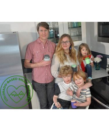 Safer Rounded End Stainless Steel Metal Straws for Mason Jars - Combo Pack with Cleaning Brush and Bag (6 Pack) - Buy Online on GoSupps.com