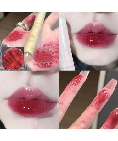KWOLYKIM Jelly & Matte Lipsticks - Heart-Shaped Tinted Balm & Hydrating Gloss | Long-Lasting Moisturizing Plumping Lip Makeup - Buy Online on GoSupps.com