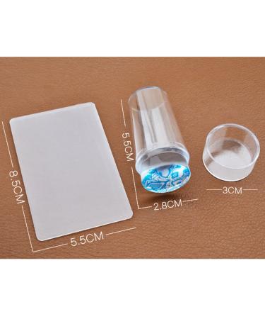 Frcolor 4pcs Nail Art Stamp Templates Kit | Polish Stamper & Scraper | International Shipping - Buy Online on GoSupps.com