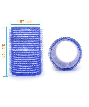 12 Pack Self Grip Salon Hair Rollers for DIY Curly Hairstyles - Large - Buy Online on GoSupps.com