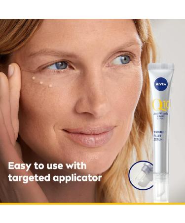 Nivea Q10 Anti-Wrinkle Power Expert Targeted Wrinkle Filler Serum 15ml - Buy Online on GoSupps.com