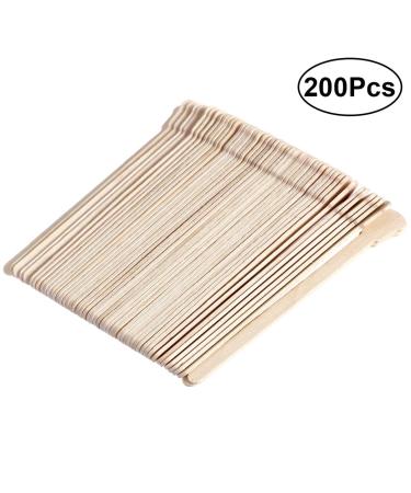 Frcolor Wooden Spatula for Warm Wax Application | 200 PCS Hair Removal Sticks - Perfect for Smooth Skin - Buy Online on GoSupps.com
