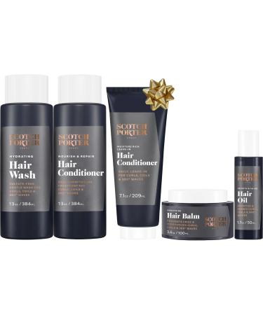 Scotch Porter Superior Collection | Hair Wash Conditioner Leave-In Balm and Oil