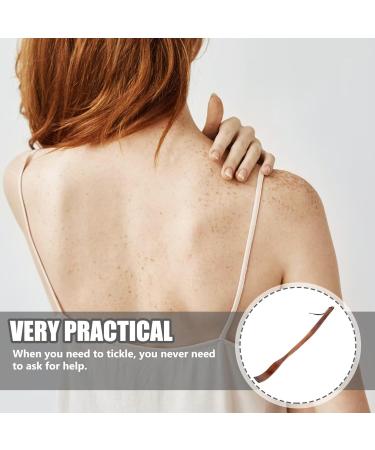 Buy Lurrose Wood Back Scratcher - Long Curved Handle for Itching Relief | International Shipping Available - Buy Online on GoSupps.com