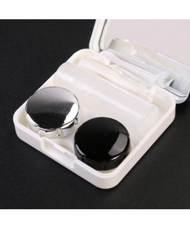 Rosenice Contact Lenses Mini Travel Case - Black Holder for Easy Storage | International Shipping - Buy Online on GoSupps.com