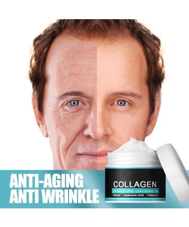  JASUBAI Collagen 2-Pack Instant Moisturizing Face Creams - Retinol & Hyaluronic Acid Cream - Anti-Aging Cream for Men - Skin Firming Cream - Deep Moisturizing Cream - Buy Online on GoSupps.com