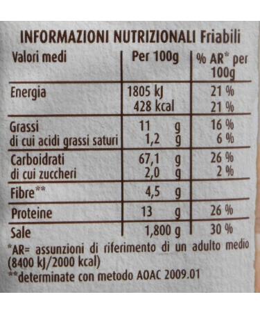  Italian Gourmet E.R. Mulino Bianco Friabili Classici Lot de 12 gressins avec farine durable 300 g + polpa italien gourmet 400 g - Buy Online on GoSupps.com