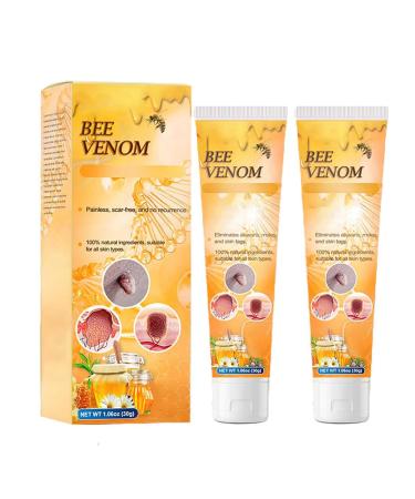 2pc LIPOGO Bee Venom Cream Lipogo Professional Bee Venom Treatment Gel for All Skin Types