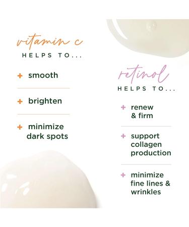 NEW LOOK Tree of Life Vitamin C & Retinol Serum Duo - Glowing & Revitalizing Skin - 1 Fl Oz (2 Pack) - Buy Online on GoSupps.com