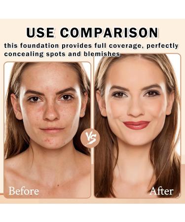Airbrush Makeup Foundation for Mature Skin | Long Lasting Full Coverage Silky Spray | Brighten 01 Natural - Shop Now - Buy Online on GoSupps.com