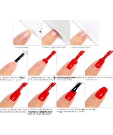 Gel Paillet - Gel Iridescent Kit de 8 Couleurs Paillet es pour Soin des Ongles Cr ation Manucure P dicure Femmes - Buy Online on GoSupps.com