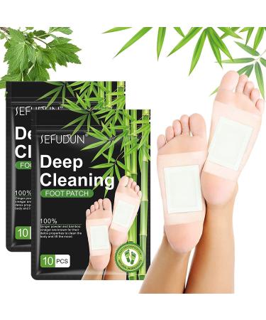 Foot Patch, Natural Cleansing Foot Pads for Foot Care, Deep Cleansing Foot Pads, Latest,Holiday Gifts (20 pcs)