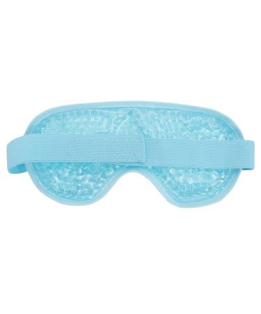 SOIMISS Sleep Eye Mask Heated Eye Mask Ice Eye Hot Cold Compress Pack for Puffy Eyes Dry Eyes Headaches Migraines Dark Circles Sinus and Tension Women Men Sky- Blue Sleeping Eye Mask Heated Eye Mask Sky-blue