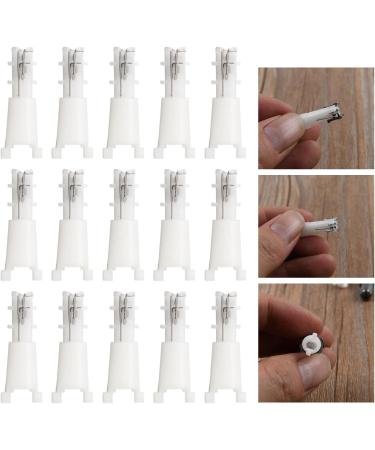 Taidda 20 Pieces Compact Nose Hair Clipper Replacement Head Blades for Men Perfectly Compatible with All Nose Hair Trimmers for Daily Use Steel Material - Buy Online on GoSupps.com