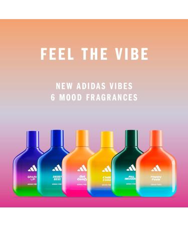 adidas Vibes Get Comfy Eau de Parfum 1.6 fl oz (Pack of 1) Notes of Amber Floral Mandarin and Vanilla Unisex Fragrance Long Lasting Sporty Fragrance Travel Size Amber Floral 1.6 Fl Oz (Pack of 1) - Buy Online on GoSupps.com