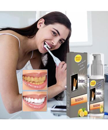Lemon Toothpaste for Whiter Teeth | 30ml Foaming Lemon Teeth Whitening & Cleaning | Geruwam - Buy Online on GoSupps.com