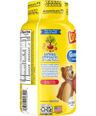 Lil Critters Gummy Vites Complete Multivitamin - 190 Gummies for Kids - Buy Online on GoSupps.com
