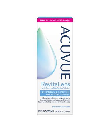 ACUVUE RevitaLens Multi-Purpose Disinfecting Solution 10 oz (Pack of 3)