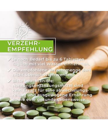  GREAT VITA GreatVita Organic Chlorella 1600 Tablets - 500mg - 800g - Additive-Free - Vegan and Sustainable - Rich in Chlorophyll and Carotenoids - Buy Online on GoSupps.com