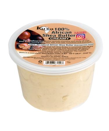 Kuza 100% African Shea Butter Creamy 15oz by Kuza