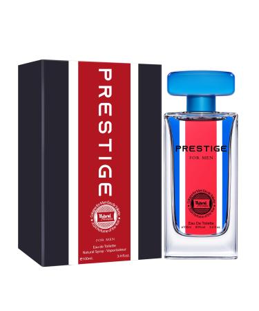 Hybrid & Company Prestige For Men Eau De Toilette Vaporisateur Natural Spray 3.4 Fl Oz PRESTIGE 3.4 Fl Oz (Pack of 1)
