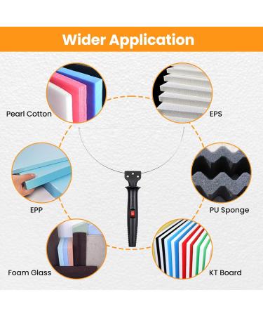 3-IN-1 Hot Wire Foam Cutter 8Pcs Electric Styrofoam Cutting Tools Kit 18W Polystyrene Cutter Styrofoam Cutting Pen with Adaptor for Foam Carving& Cutting DIY Crafts Best Halloween Christmas Gifts Z15 - Buy Online on GoSupps.com