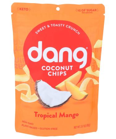 Dang Coconut Chips Tropical Mango 3.17 oz (90 g)