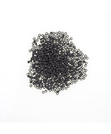 200Pcs Silicon-Lined Nano Rings for Hair Extensions - Dark Brown #3 (200PCS) - Buy Online on GoSupps.com