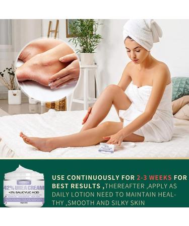 Cracked Feet Cream - Moisturizing Hand Cream 42% With 3.5 oz Cream for Men That Remove Dead Skin from Foot Calluses - Buy Online on GoSupps.com