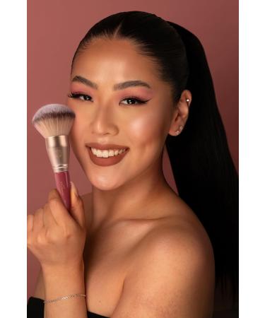 Luvia 14-Piece Makeup Brush Set - Vegan Cosmetic Brush Set with XL Powder Brush Sponge & Blender - Ideal for Beginners & Professionals - High-Quality Makeup Brushes for Perfect Makeup - Buy Online on GoSupps.com