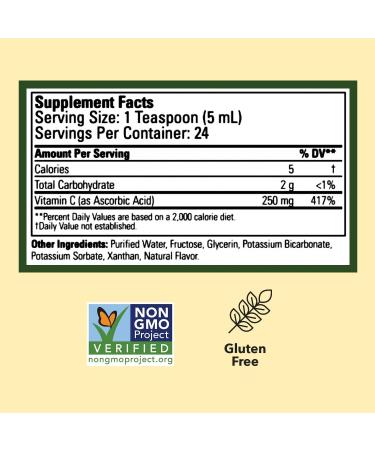 ChildLife Essentials Liquid Vitamin C - Immune Support & Antioxidant Boost - 4 Fl Oz (Pack of 2) - Buy Online on GoSupps.com