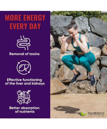 Max Detox Supplement Advanced Gut Cleanse Detox for Women & Men with Psyllium Chlorella Hyssop Herb & Papaya with Acai Complex - Colon Cleanse - 60 Capsules (1) (2) - Buy Online on GoSupps.com