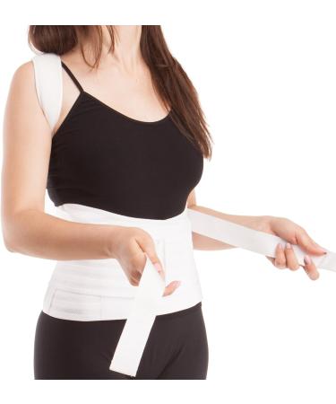 Buy GABRIALLA Mid & Lower Back Posture Corrector for Women - TLSO-250 Large White | Enhance Posture & Comfort - International Shipping - Buy Online on GoSupps.com