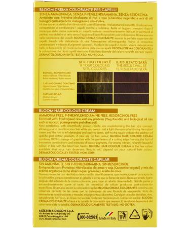 Muster Dikson SPA DIKSON BLOOM hair color cream 462 red violet BIOLOGISCH oil mixture - Buy Online on GoSupps.com